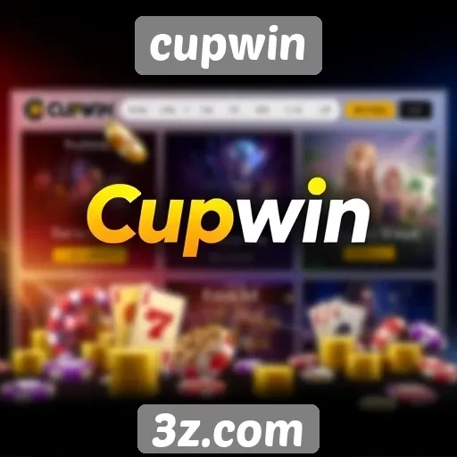 Evolução do design do site de jogos cupwin